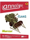 CLAAS Mähdrescher Mercur Bilder & Zeichnungen Bedienungsanleitung & Wartungsanleitung  -  annoligno 583